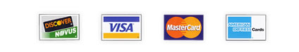VISA | Amex | MasterCard | Discover